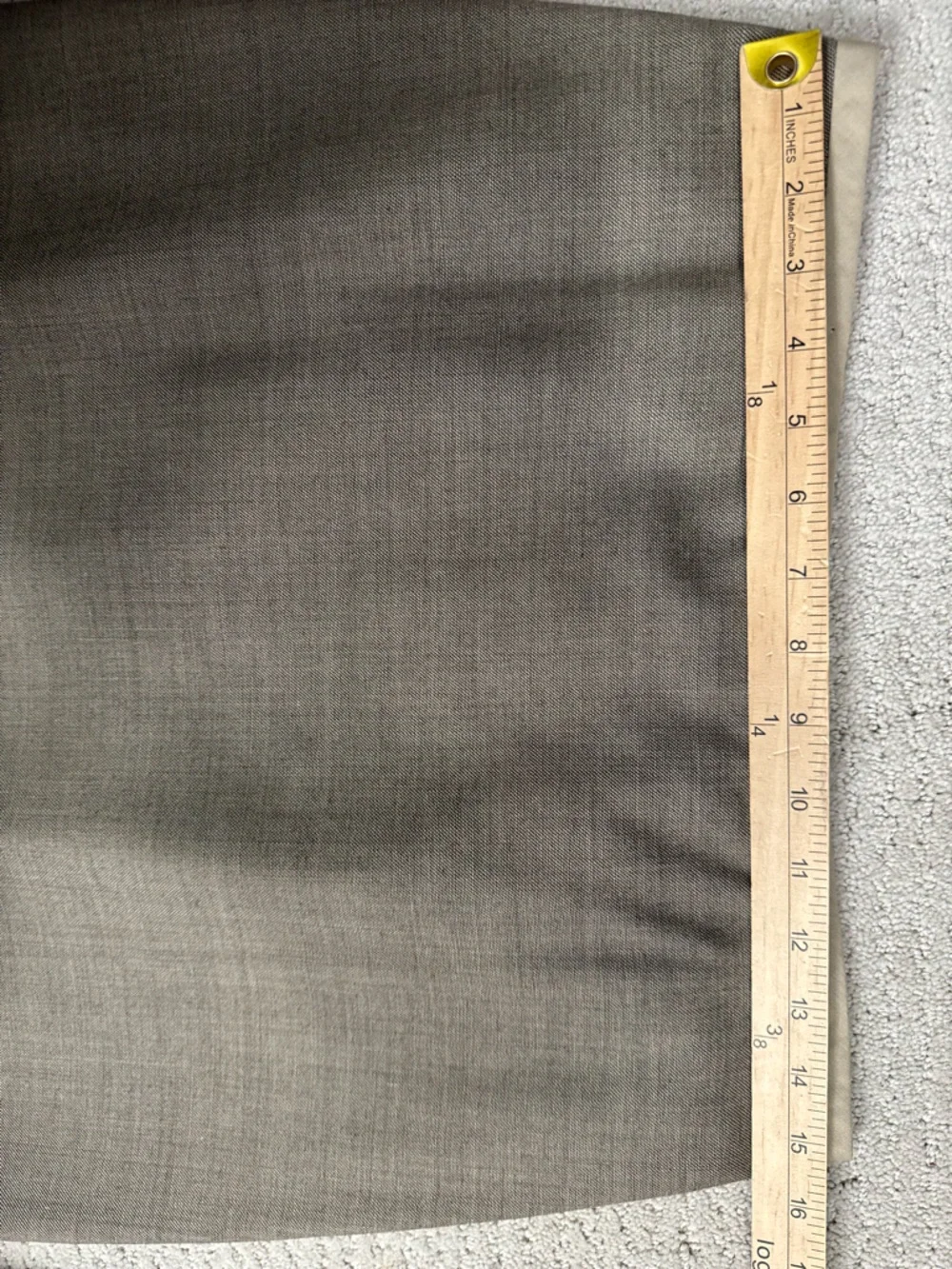 Vintage 90s J. Crew Long Wool Skirt RARE Tailored Lined Quiet Luxury Old Money - Picture 7 of 13